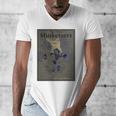 The Three Musketeers Book Cover Men's V-Neck T-Shirt The Three Musketeers Book Cover Men's V-Neck T-Shirt