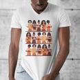 History Month Educated Black Women Girls Reading Books Men's V-Neck T-Shirt History Month Educated Black Women Girls Reading Books Men's V-Neck T-Shirt