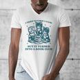 I Tried To Form A Gang Book Club Quote For Women Men's V-Neck T-Shirt I Tried To Form A Gang Book Club Quote For Women Men's V-Neck T-Shirt