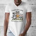 I Tried To Form A Gang But It Turned Into A Book-Club Reader Men's V-Neck T-Shirt I Tried To Form A Gang But It Turned Into A Book-Club Reader Men's V-Neck T-Shirt