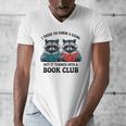 I Tried To Form Gang But It Turned Into A Book Club Reading Men's V-Neck T-Shirt I Tried To Form Gang But It Turned Into A Book Club Reading Men's V-Neck T-Shirt
