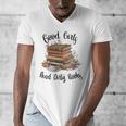 Vintage Fantasy Romance Lover Good Girls Read Dirty Books Men's V-Neck T-Shirt