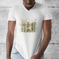 Vintage Floral Bookshelf I Have No Shelf Control Book Lovers Men's V-Neck T-Shirt Vintage Floral Bookshelf I Have No Shelf Control Book Lovers Men's V-Neck T-Shirt