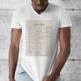 Vintage Library Due Date Card For Book Lovers Librarians Men's V-Neck T-Shirt Vintage Library Due Date Card For Book Lovers Librarians Men's V-Neck T-Shirt