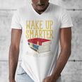 Wake Up Smarter Librarian Book Stack Premium Tri-Blend Men's V-Neck T-Shirt Wake Up Smarter Librarian Book Stack Premium Tri-Blend Men's V-Neck T-Shirt