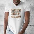 I Will Read Books Here And There I Will Read Books Anywhere Men's V-Neck T-Shirt I Will Read Books Here And There I Will Read Books Anywhere Men's V-Neck T-Shirt