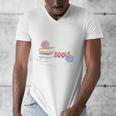 A Woman Cannot Survive On Books Alone She Also Needs Yarn Premium Men's V-Neck T-Shirt