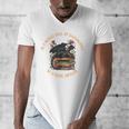 In A World Full Of Bookworms Be A Book Dragon Book Lover Men's V-Neck T-Shirt