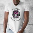 If I Wreck Pause My Audiobook Lover Reader Book-Club Women Men's V-Neck T-Shirt If I Wreck Pause My Audiobook Lover Reader Book-Club Women Men's V-Neck T-Shirt