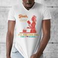 Yeah Sure I'Ll Just Feed All You Fckers Book Lover Quote Men's V-Neck T-Shirt Yeah Sure I'Ll Just Feed All You Fckers Book Lover Quote Men's V-Neck T-Shirt