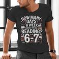 67 For Reading With Books Men's V-Neck T-Shirt 67 For Reading With Books Men's V-Neck T-Shirt