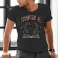 75th Birthday Women Book Lovers Chapter 75 Its My Birthday Men's V-Neck T-Shirt 75th Birthday Women Book Lovers Chapter 75 Its My Birthday Men's V-Neck T-Shirt