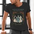 Alcott Little Women Characters Literature Book Illustration Men's V-Neck T-Shirt