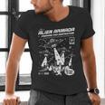 Alien Abduction UFO Lovers Comic Book Style Shirt Men's V-Neck T-Shirt Alien Abduction UFO Lovers Comic Book Style Shirt Men's V-Neck T-Shirt