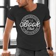 Anti Social Book Club Go Away I'm Reading Bookworm Men's V-Neck T-Shirt Anti Social Book Club Go Away I'm Reading Bookworm Men's V-Neck T-Shirt