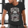 Anti-Social Book Club Go Away Im Reading Men's V-Neck T-Shirt Anti-Social Book Club Go Away Im Reading Men's V-Neck T-Shirt