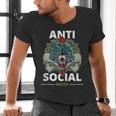 Antisocial Introvert I Like Being Alone Men's V-Neck T-Shirt