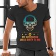 Audiobook Reader Smut Book My Audiobooks Talks Dirty To Me Men's V-Neck T-Shirt Audiobook Reader Smut Book My Audiobooks Talks Dirty To Me Men's V-Neck T-Shirt
