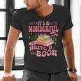Author It's A Wonderful Day To Write A Book Men's V-Neck T-Shirt