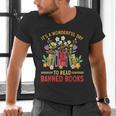 Banned Books Week Read Banned Books Men's V-Neck T-Shirt Banned Books Week Read Banned Books Men's V-Neck T-Shirt