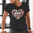 Big Book And Fall Heart Men's V-Neck T-Shirt
