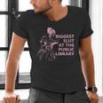 Biggest Slut At The Public Library Reading Book Club Men's V-Neck T-Shirt