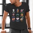 BLM Human Rights Feminism Trans Science Books LGBTQ Quote Men's V-Neck T-Shirt
