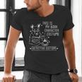This Is My Book Character Costume Dog Reading a Book Men's V-Neck T-Shirt This Is My Book Character Costume Dog Reading a Book Men's V-Neck T-Shirt