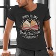 This Is My Book Character Costume Men's V-Neck T-Shirt