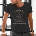 A Book A Day Keeps Reality Away Men's V-Neck T-Shirt