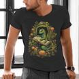 Book Dragon Reading Books Bookworm Fantasy Men's V-Neck T-Shirt