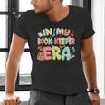 In My Book Keeper Era Librarian School Men's V-Neck T-Shirt