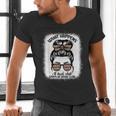 Book Lover What Happens At Book Club Stays Messy Bun Girls Men's V-Neck T-Shirt Book Lover What Happens At Book Club Stays Messy Bun Girls Men's V-Neck T-Shirt