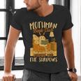 Book Lover Moth Mothman Book Club Reading Into Shadows Men's V-Neck T-Shirt Book Lover Moth Mothman Book Club Reading Into Shadows Men's V-Neck T-Shirt