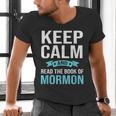 Book Of Mormon LDS Missionary Church Of Latter Day Saints Men's V-Neck T-Shirt