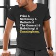 The Book Of Mormon Musical Characters Men's V-Neck T-Shirt The Book Of Mormon Musical Characters Men's V-Neck T-Shirt