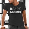 Book Nerd Book Club Bookworm Reading Lover Humor Men's V-Neck T-Shirt Book Nerd Book Club Bookworm Reading Lover Humor Men's V-Neck T-Shirt