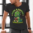 Book A Saurus Bookasaurus Dinosaur Book Girls Boys Toddler Men's V-Neck T-Shirt