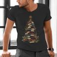 All Booked For Christmas Book Men's V-Neck T-Shirt