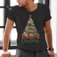 All Booked For Christmas Reading Books Librarian Holiday Men's V-Neck T-Shirt All Booked For Christmas Reading Books Librarian Holiday Men's V-Neck T-Shirt