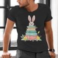 All Booked For Easter Shirt Bookworm Reading Book Reader Men's V-Neck T-Shirt All Booked For Easter Shirt Bookworm Reading Book Reader Men's V-Neck T-Shirt
