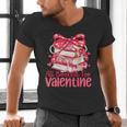 All Booked For Valentine Book Lovers Teacher Girl Women Kid Men's V-Neck T-Shirt