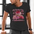All Booked Valentine's Girly Teacher Coquette Love Men's V-Neck T-Shirt All Booked Valentine's Girly Teacher Coquette Love Men's V-Neck T-Shirt