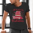 All Booked For Valentines Librarian Book Lover Teacher Men's V-Neck T-Shirt All Booked For Valentines Librarian Book Lover Teacher Men's V-Neck T-Shirt