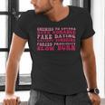 Bookish Romance Tropes Book Club Reader Spicy Book Lover Men's V-Neck T-Shirt