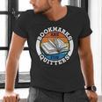 Bookmarks Are For Quitters Reader Read Book Reading Men's V-Neck T-Shirt
