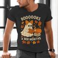 Books And BER Months Fall Librarian Reading Halloween Men's V-Neck T-Shirt Books And BER Months Fall Librarian Reading Halloween Men's V-Neck T-Shirt