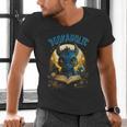 Books Quote Bookaholic Dragon Bookish Reading Men's V-Neck T-Shirt