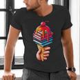 Books Reading Ice Cream Men's V-Neck T-Shirt