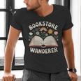 Bookstore Wanderers Retro Women Book Lovers Men's V-Neck T-Shirt